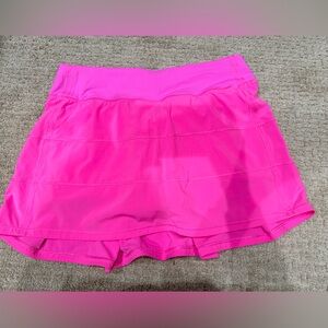 Lululemon Athletic Vibrant Pink Mini Skirt